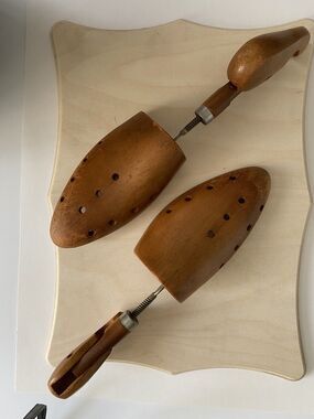 Vintage Allen Edmond German Shoe Tree Stretcher Wood #846 Sz L